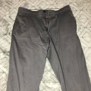 Gray dress pants